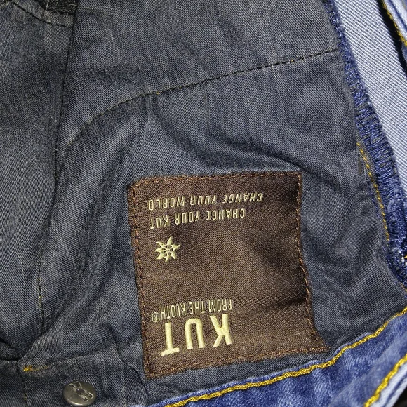 Kut from the Kloth Dark Blue High Rise Skinny Jeans - Picture 7 of 7